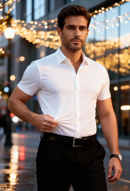 Executive Stretch Short Sleeve